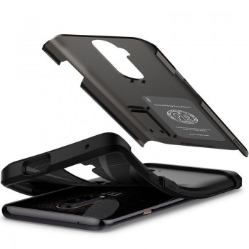 Originalus Spigen Tough Armor Gumetal - dėklas (Oneplus 7T Pro) Originalus Spigen Tough Armor Gumetal - dėklas (Oneplus 7T Pro)